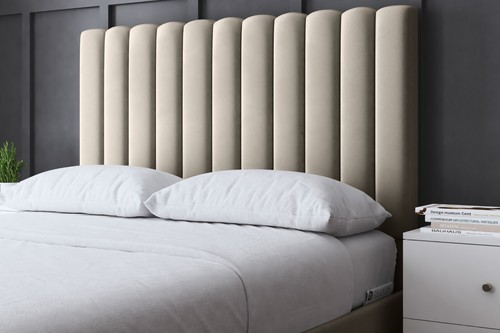 Evangeline panel bed - bed, with