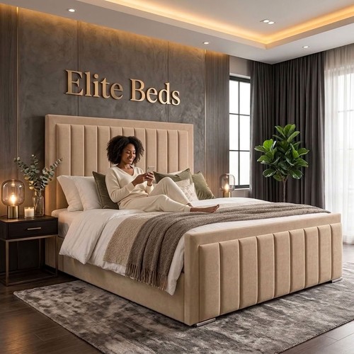Ottoman double bed winged - double,