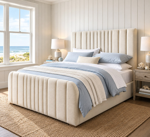 Luxury panel ottoman gas lift - luxury,