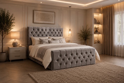 Luxury chesterfield bed - chesterfield,