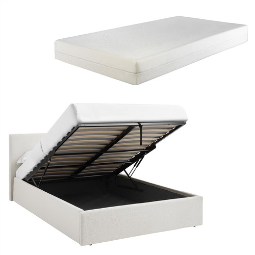 4ft6 bed double storage - bed,