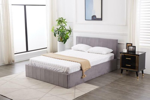 Ottoman storage bed grey - ottoman,