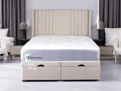 Pearl panel divan ottoman - pearl,
