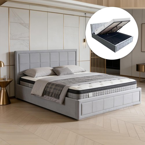Luxury grey fabric - luxury, ottoman