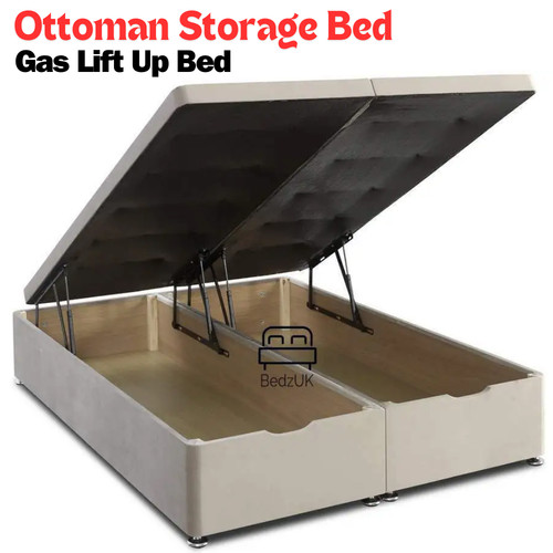 Ottoman storage bed linen - storage,