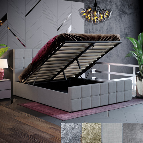 Ottoman bed frame 4ft6 - ottoman, 5ft