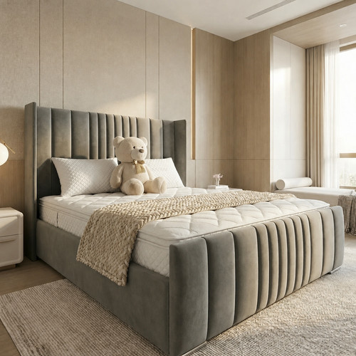Modern manhattan ottoman bed - modern,