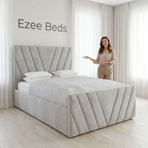 Line upholstered velvet - v,