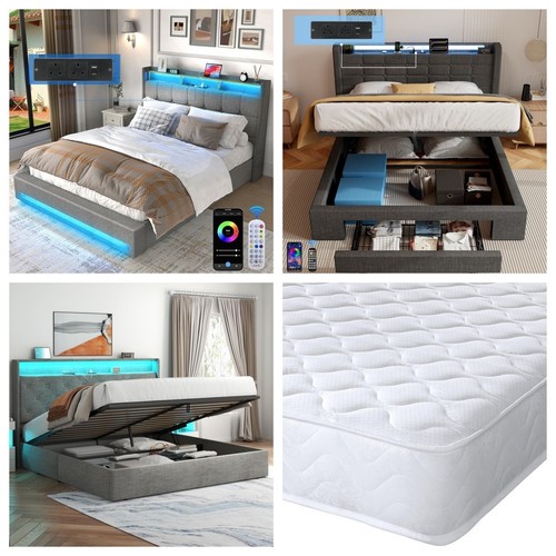 New ottoman storage - new, led