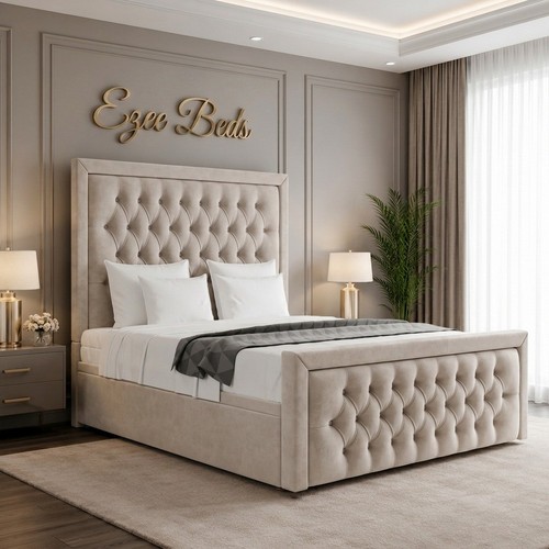 Chesterfield upholstered bed - upholstered,