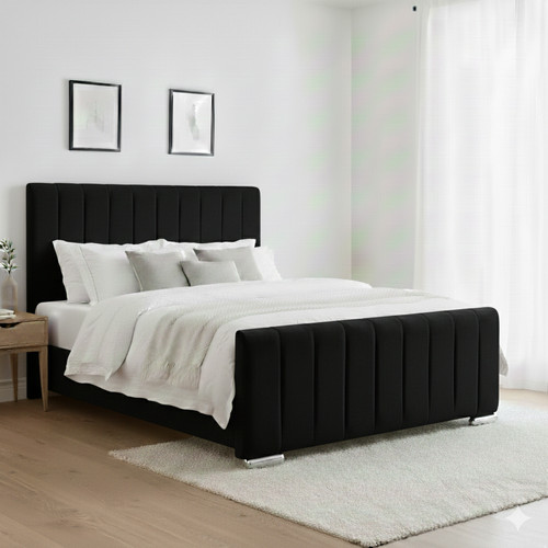 Luxury line panel bed frame - luxury,